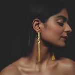 Load image into Gallery viewer, Knotted Tassel Earrings
