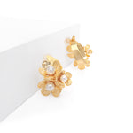 Load image into Gallery viewer, Blooming Pearl Petal Earrings
