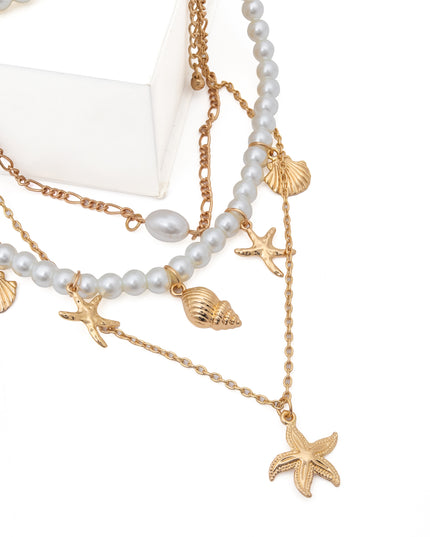 Sea Whisper Layered Necklace