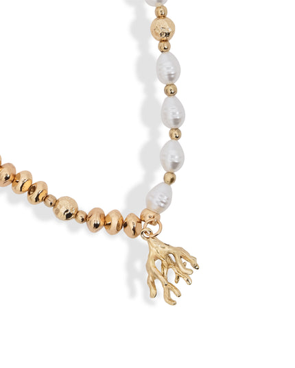 Coral Charm Necklace