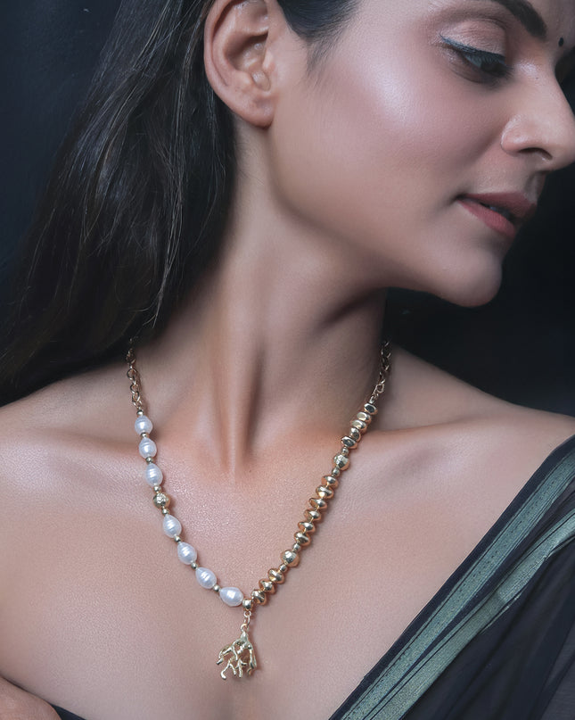 Coral Charm Necklace