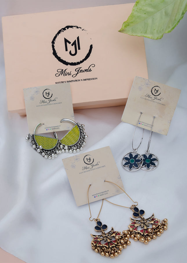 Gulnaaz Set (Navy-Yellow Edition)