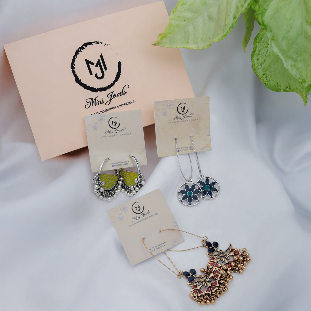 Gulnaaz Set (Navy-Yellow Edition)