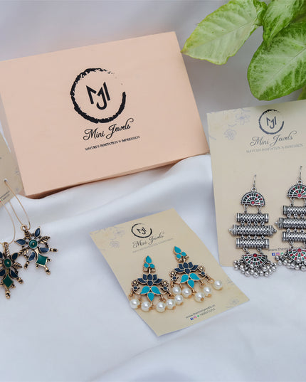 Noorjehan Set (Blue-Pearl Edition)