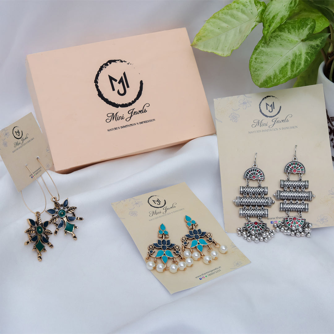 Noorjehan Set (Blue-Pearl Edition)
