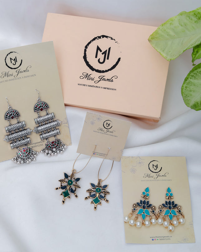 Noorjehan Set (Blue-Pearl Edition)