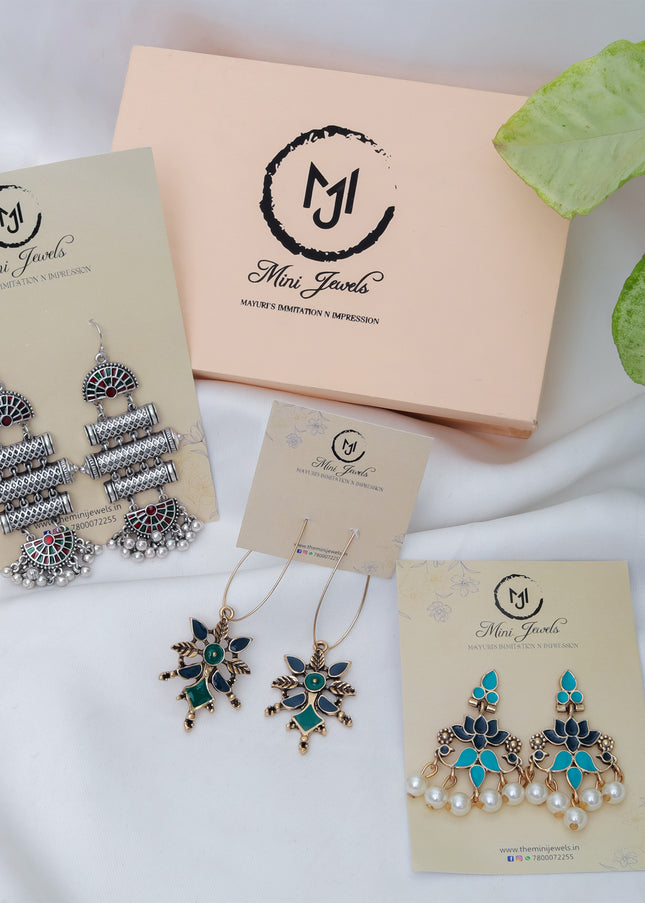 Noorjehan Set (Blue-Pearl Edition)