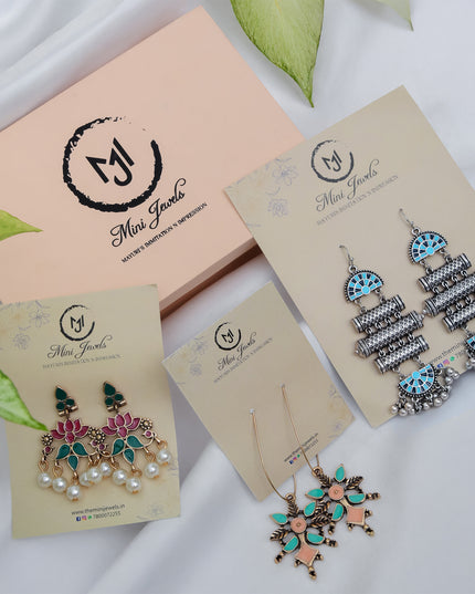 Noorjehan Set (Turquoise-Lotus Edition)