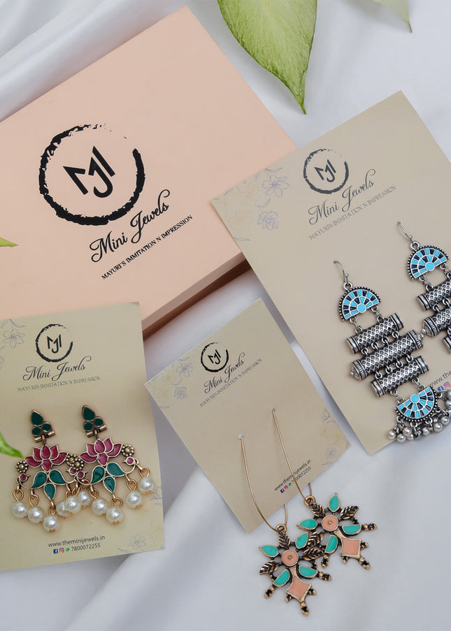 Noorjehan Set (Turquoise-Lotus Edition)