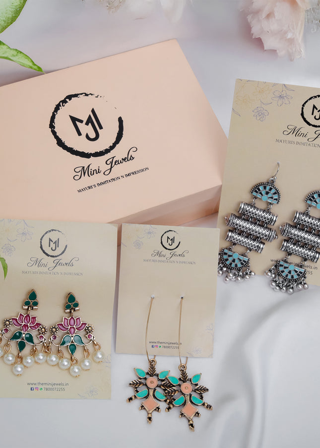 Noorjehan Set (Turquoise-Lotus Edition)