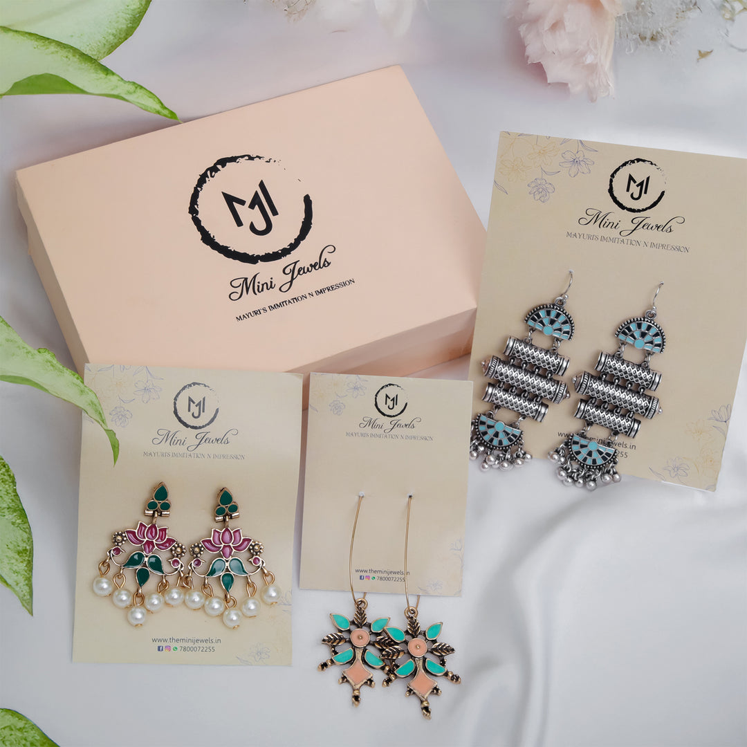 Noorjehan Set (Turquoise-Lotus Edition)