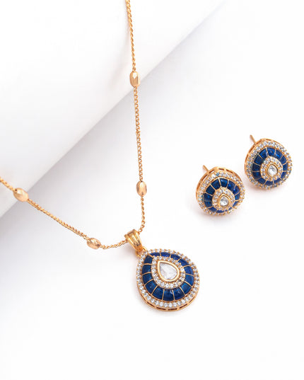 Majestic Sapphire Raat Set