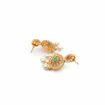Load image into Gallery viewer, Meenakari Pearl Necklace &amp; Earrings
