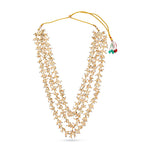 Load image into Gallery viewer, Sitara Set – Multi-Layered Kundan Necklace &amp; Earrings
