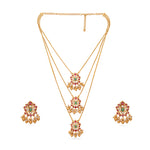 Load image into Gallery viewer, Layered Pendant Necklace with Earrings
