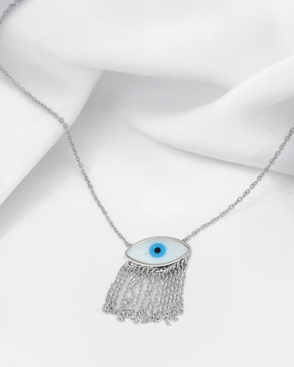 Nazarbattu Fringe Evil Eye Necklace