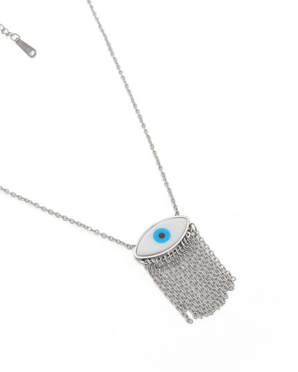 Nazarbattu Fringe Evil Eye Necklace