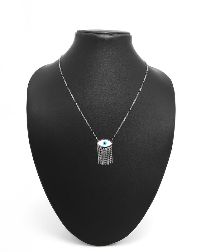 Nazarbattu Fringe Evil Eye Necklace