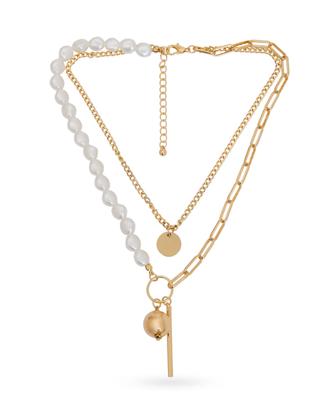 Pearl Link Harmony Necklace