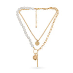 Load image into Gallery viewer, Pearl Link Harmony Necklace
