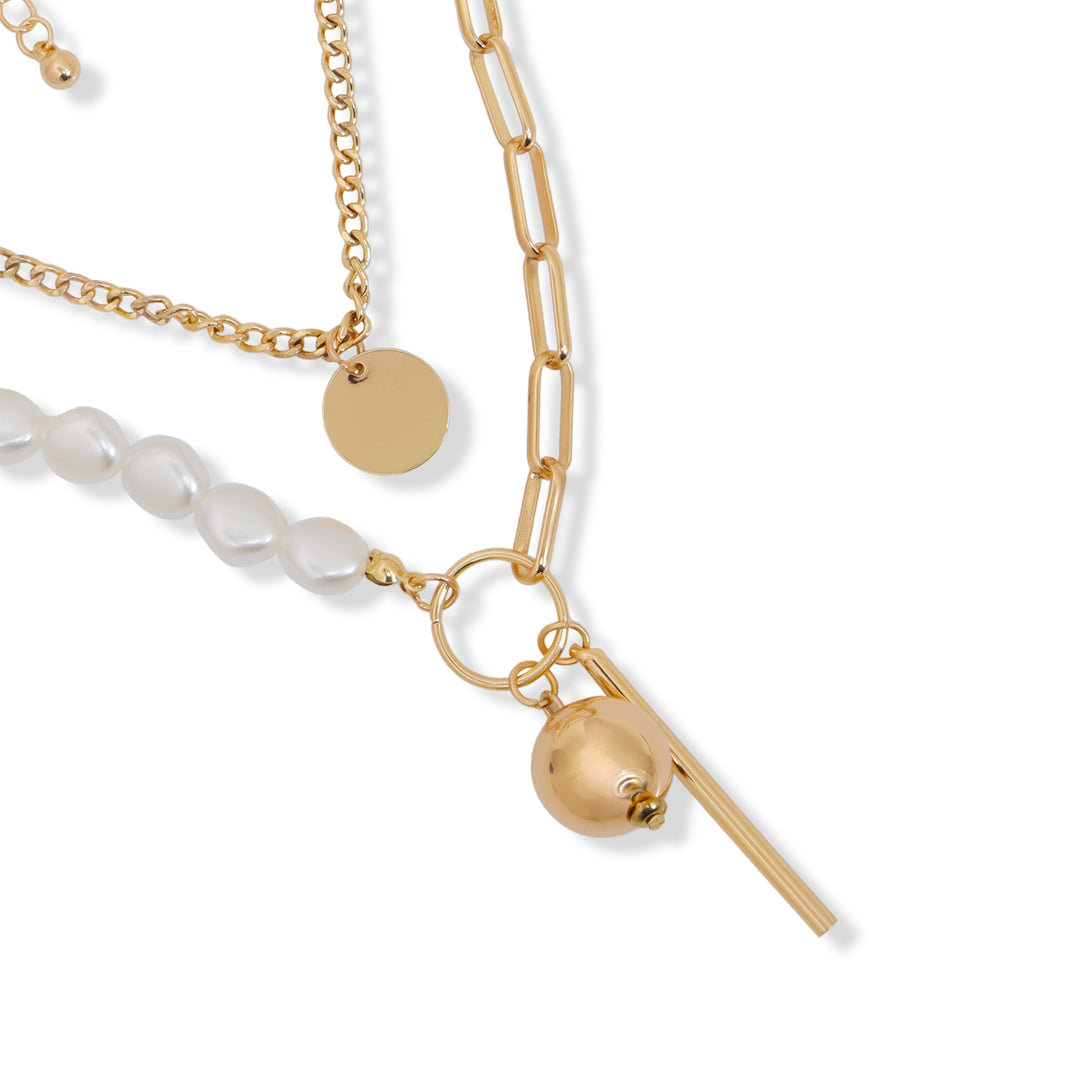 Pearl Link Harmony Necklace