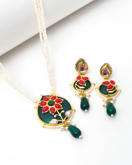 Rajnigandha Necklace Set
