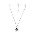 Load image into Gallery viewer, Zoya Set – Black Stone Pendant &amp; Earrings

