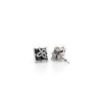 Load image into Gallery viewer, Zoya Set – Black Stone Pendant &amp; Earrings
