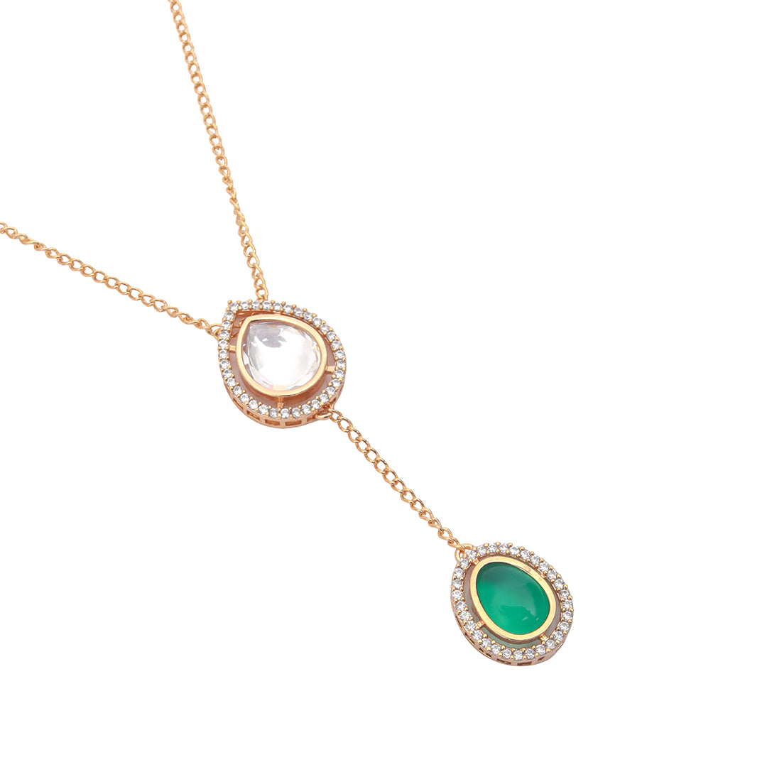 Emerald Whisper Necklace Set