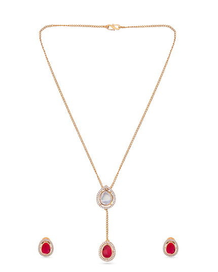 Ruby Whimsy Necklace Set