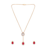 Load image into Gallery viewer, Ruby Whimsy Necklace Set
