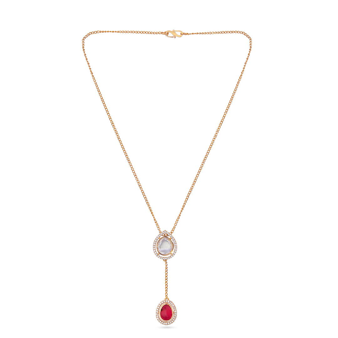Ruby Whimsy Necklace Set