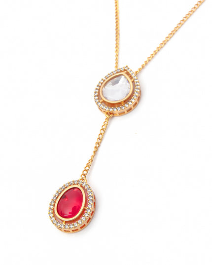 Ruby Whimsy Necklace Set