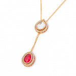Load image into Gallery viewer, Ruby Whimsy Necklace Set

