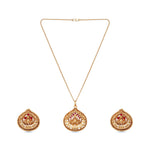 Load image into Gallery viewer, Lakshmi Lotus Coin Set
