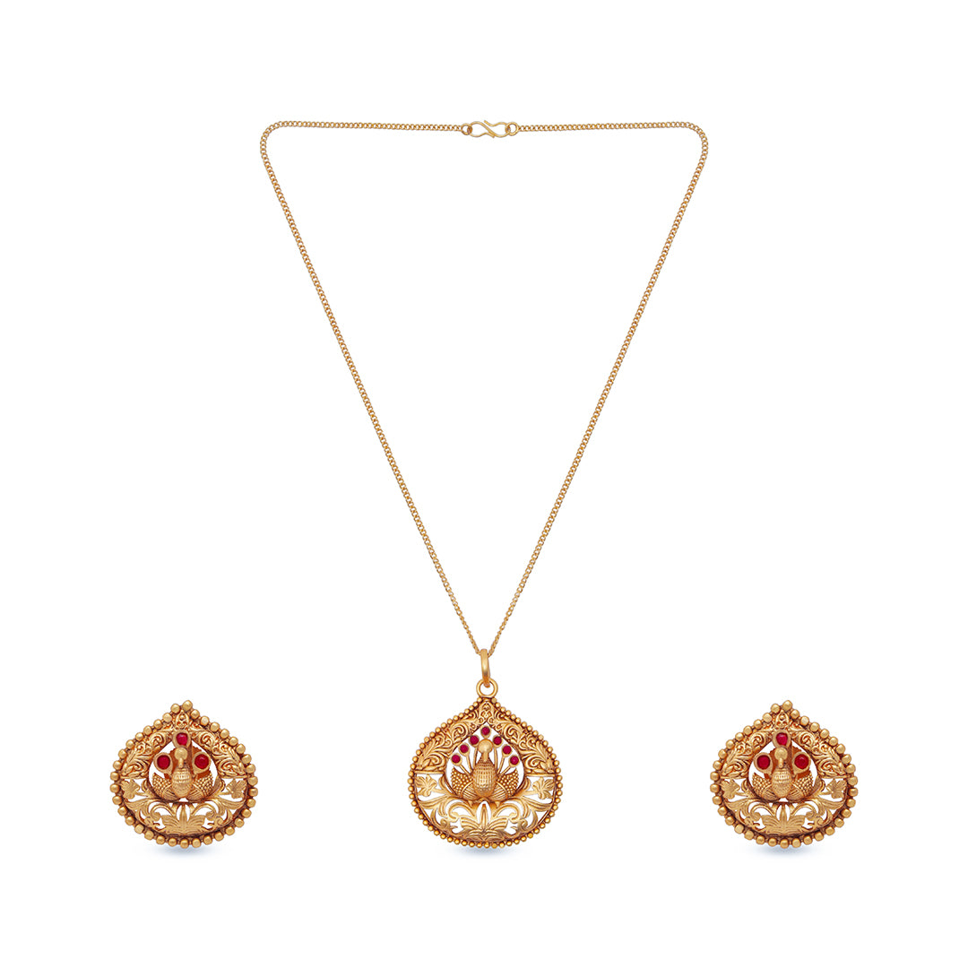Lakshmi Lotus Coin Set