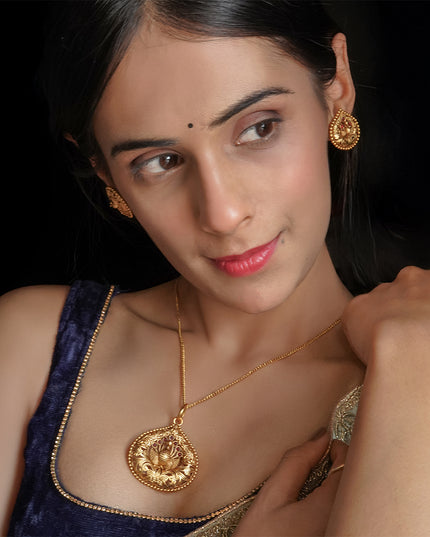 Lakshmi Lotus Coin Set