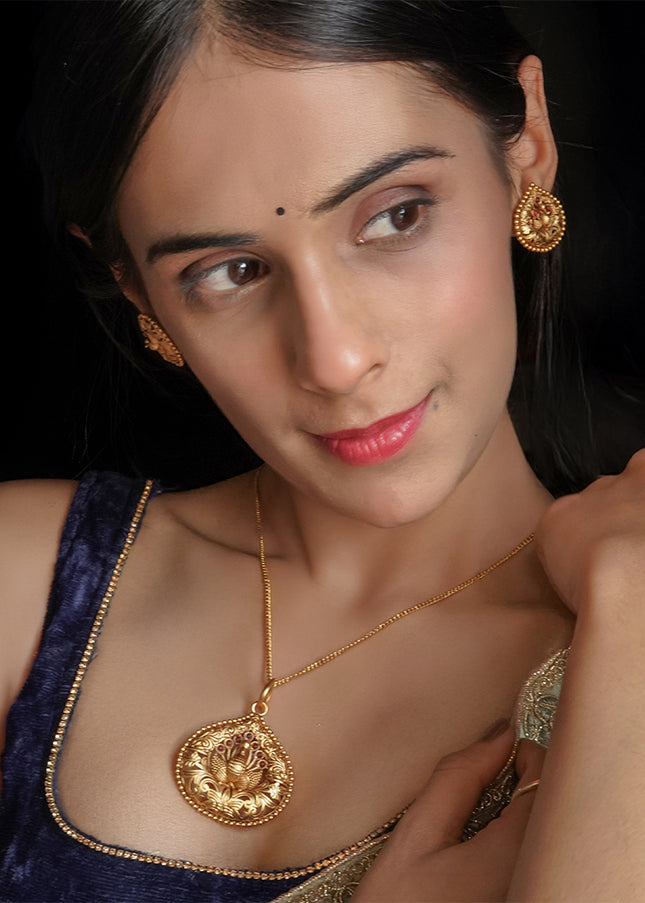 Lakshmi Lotus Coin Set