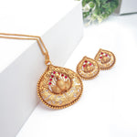 Load image into Gallery viewer, Lakshmi Lotus Coin Set
