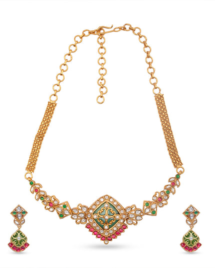 Rajasi Virasat Choker Necklace Set