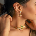 Load image into Gallery viewer, Rajasi Virasat Choker Necklace Set
