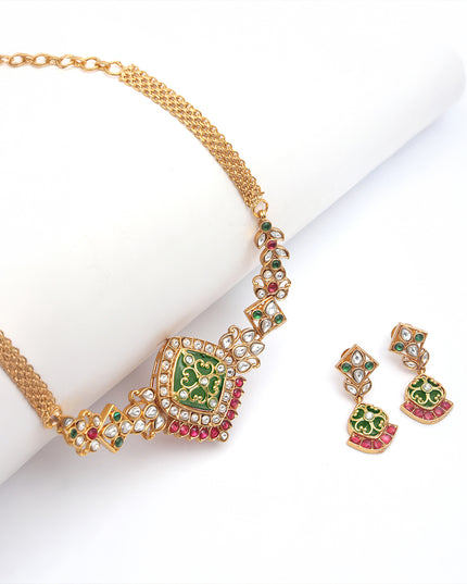 Rajasi Virasat Choker Necklace Set