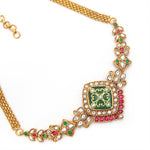 Load image into Gallery viewer, Rajasi Virasat Choker Necklace Set
