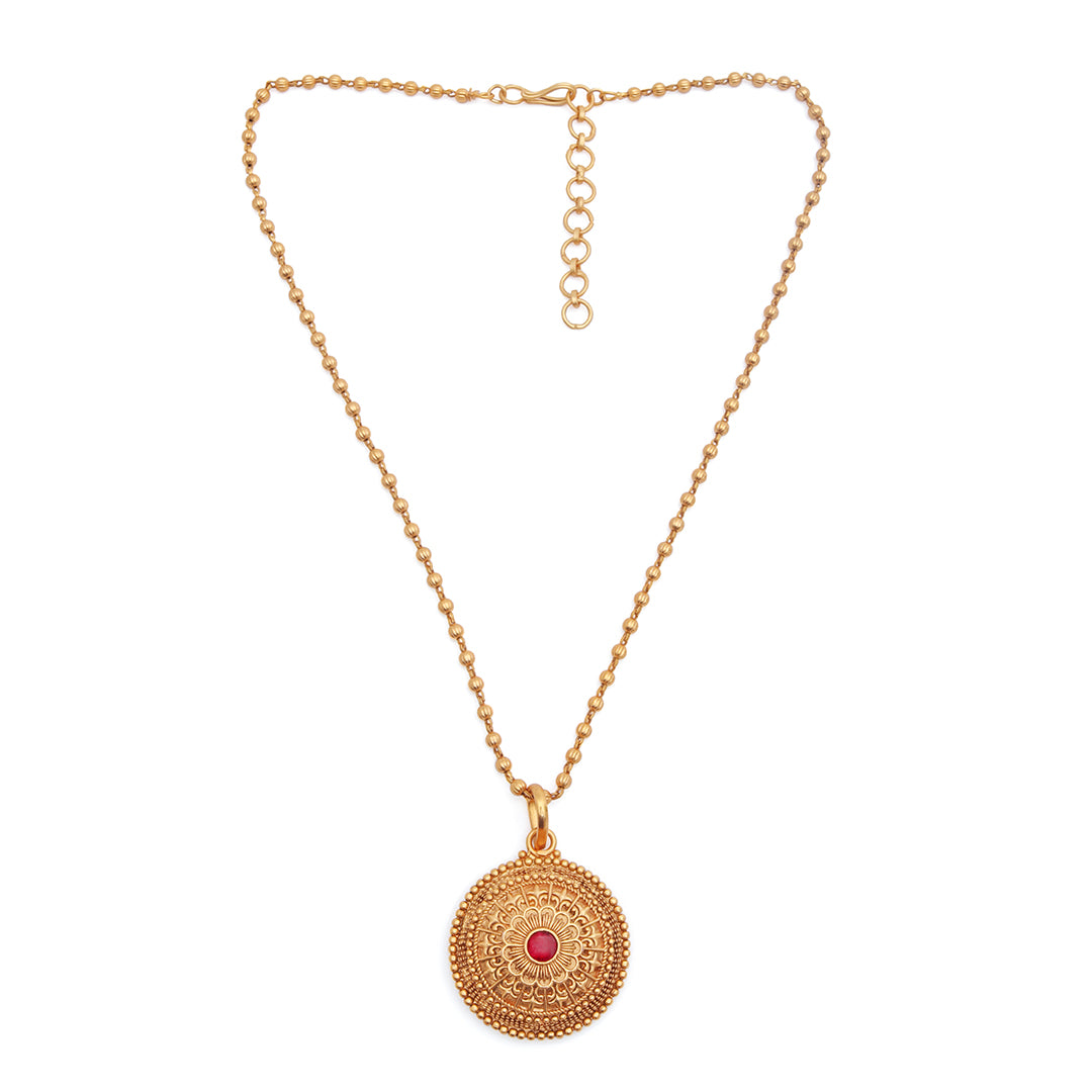 Chandrika Red Coin Set