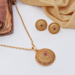 Load image into Gallery viewer, Chandrika Red Coin Set
