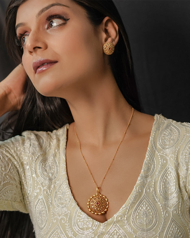 Pushp Viraasat Necklace Set