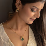 Load image into Gallery viewer, Emerald Gajgamini Set
