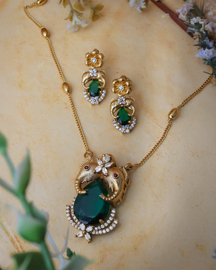 Emerald Gajgamini Set