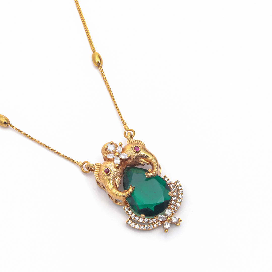 Emerald Gajgamini Set
