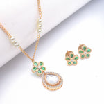 Load image into Gallery viewer, Panna Phool Drop Set
